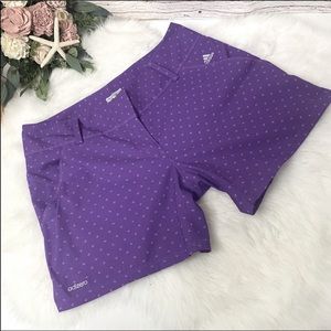 Adidas Adizero Ligoni Purple Shorts sz 2